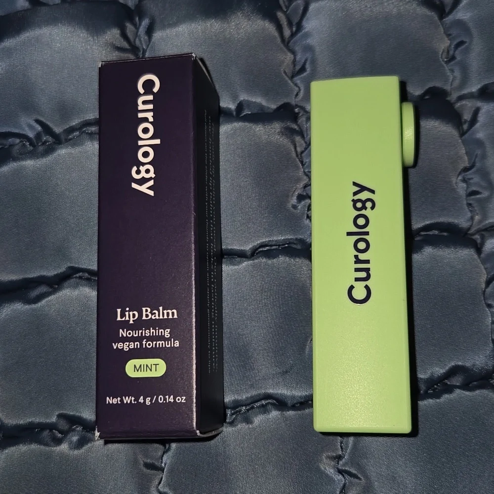 NIB Curology Lip Balm Nourishing Vegan Formula Mint